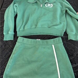 Green Kids Bottoms Set